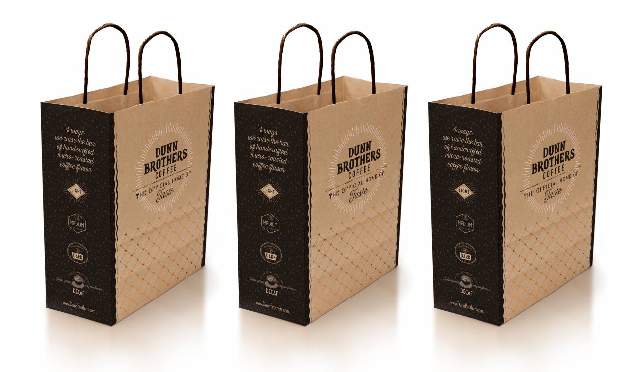 Dunn Brothers Coffee package design