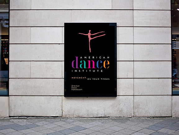 American Dance Institute Branding