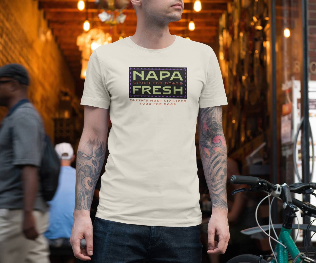 Rebranding a company: Napa Fresh t-shirt
