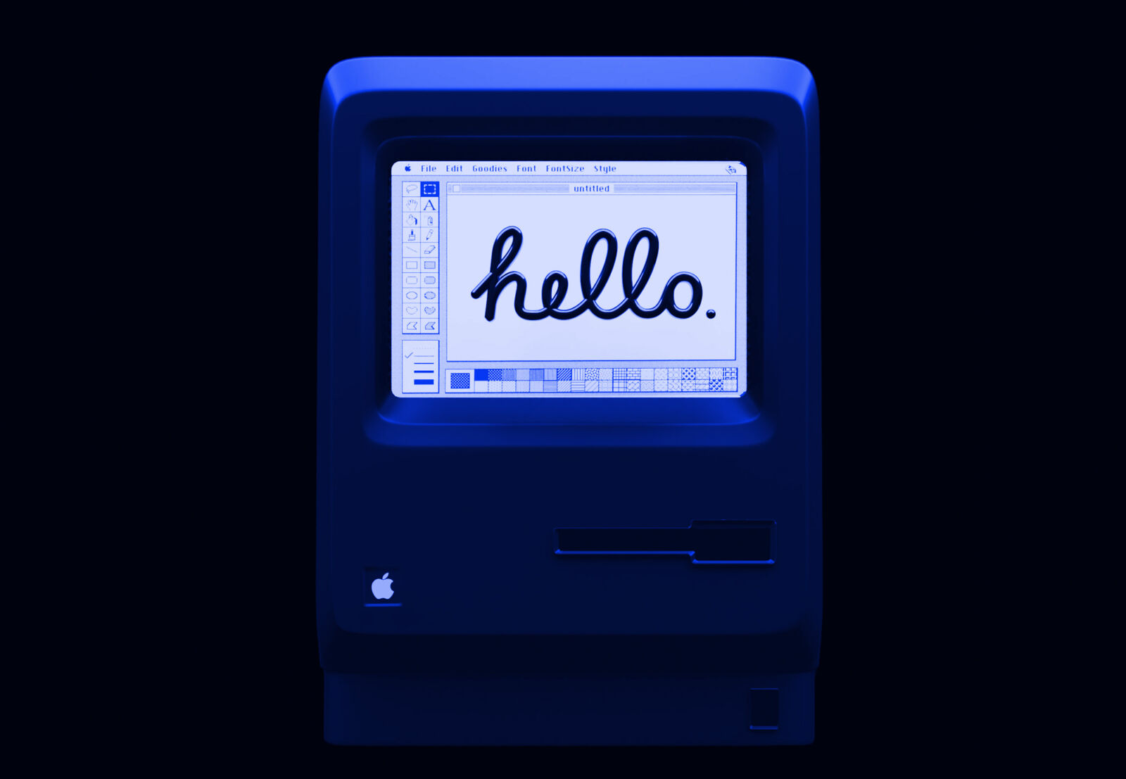 The Best Ads featuring Apple's famous "hello" on a Mac 2