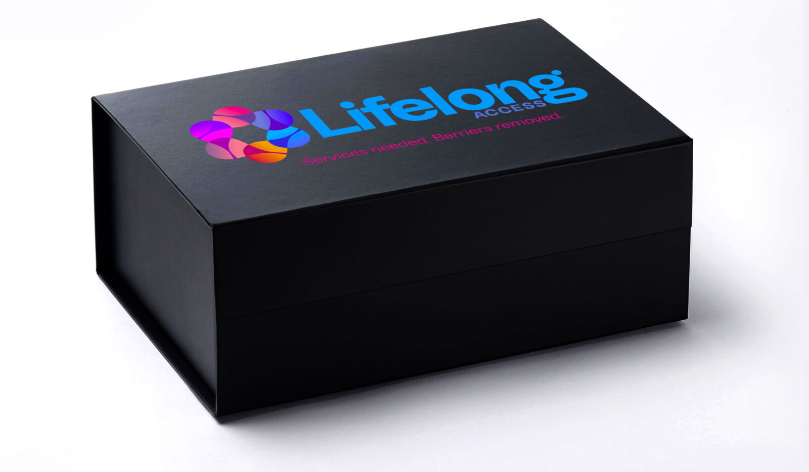 Non-profit rebranded box
