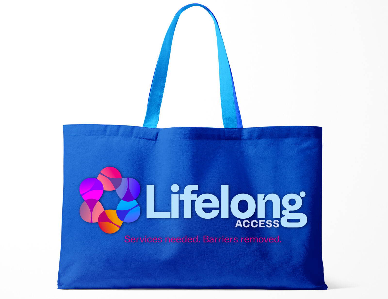 Lifelong Access rebrand pouch
