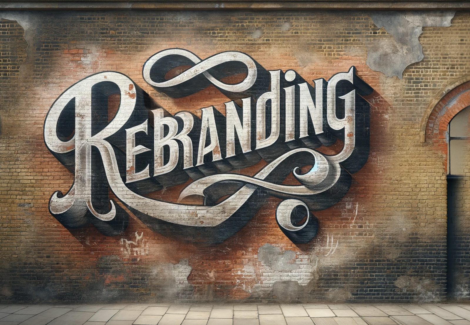The Ultimate Guide to Rebranding Mural by David Brier